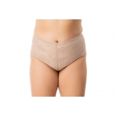 CALCINHA COTTON E RENDA 400010