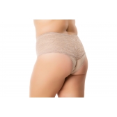 CALCINHA COTTON E RENDA 400010