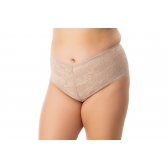 CALCINHA COTTON E RENDA 400010